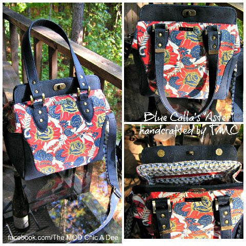 The Aster Handbag - PDF Sewing Pattern