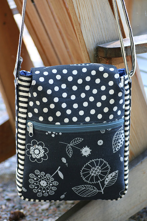 The Coneflower Cross Body bag - PDF Sewing pattern