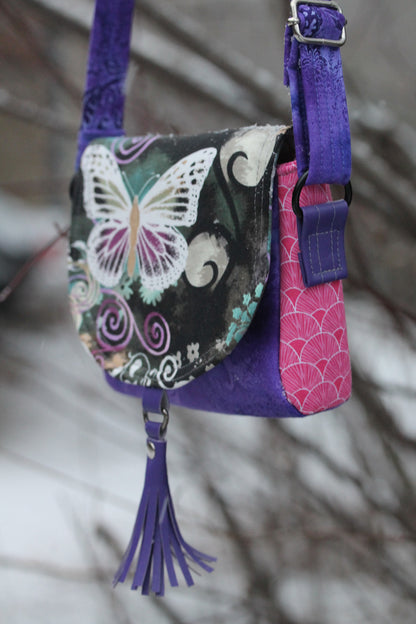 FREE The Sweet Pea Saddle Bag - PDF Sewing Pattern