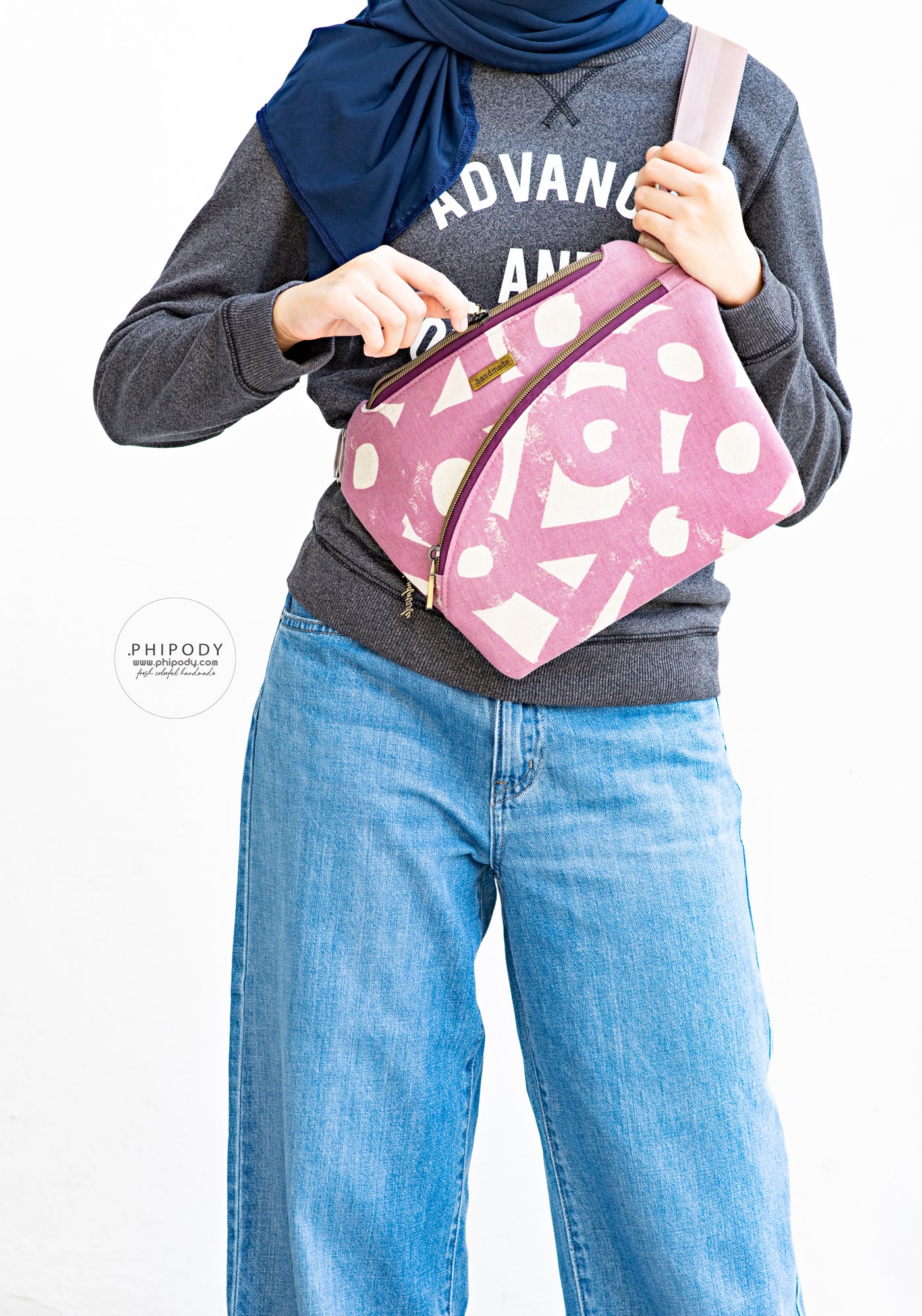 Foxtail Cross Body Sling - PDF Sewing Pattern