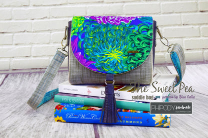 FREE The Sweet Pea Saddle Bag - PDF Sewing Pattern