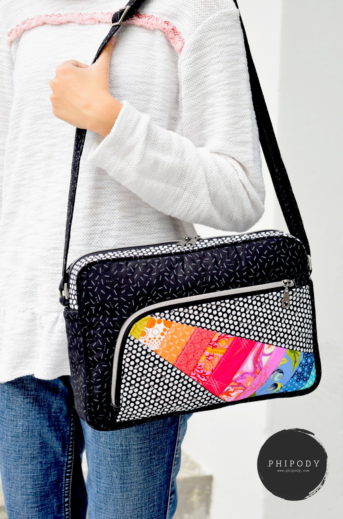 The Celosia Cross Body Bag - PDF Sewing Pattern