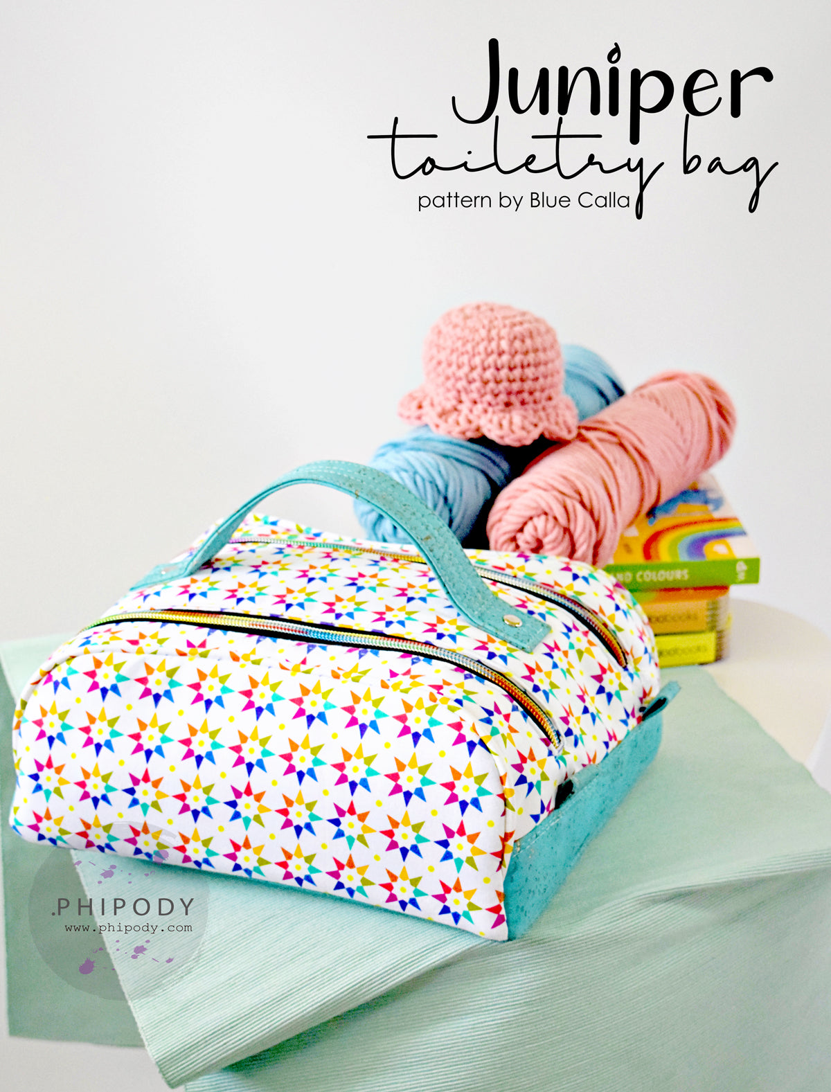 The Juniper Toiletry Bag - PDF Sewing Pattern