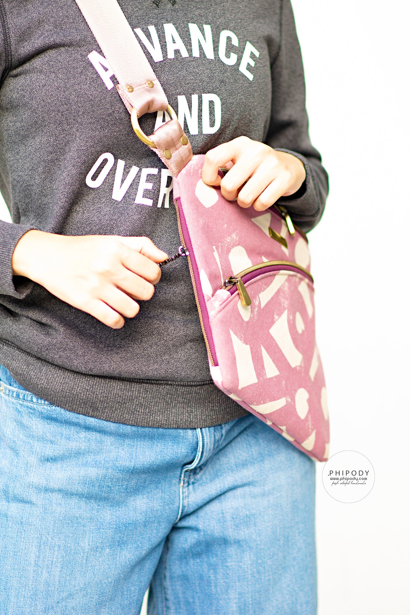 Foxtail Cross Body Sling - PDF Sewing Pattern