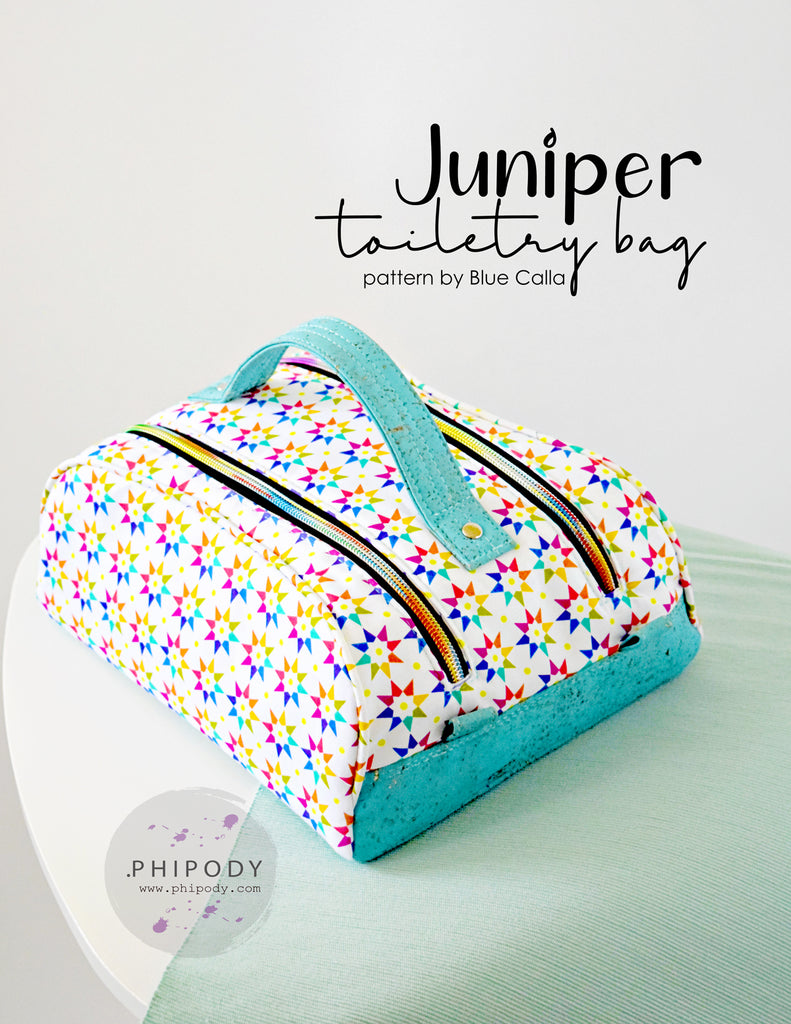 The Juniper Toiletry Bag - PDF Sewing Pattern