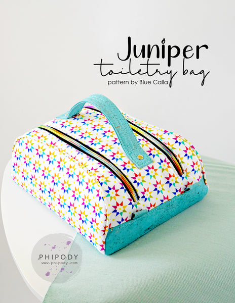 The Juniper Toiletry Bag - PDF Sewing Pattern