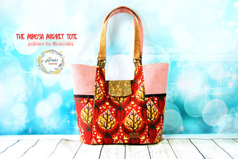 The Mimosa Market Tote - PDF Sewing Pattern