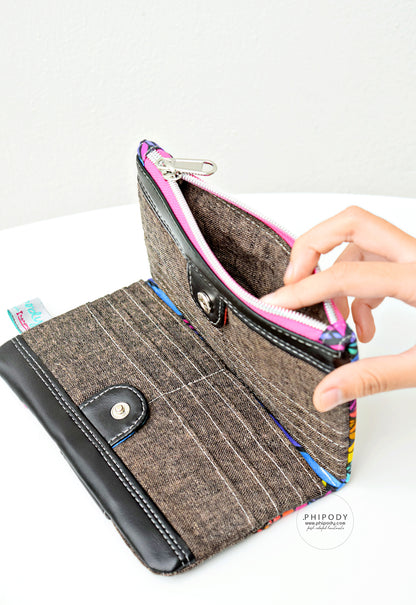 Winterberry Wallet - PDF sewing pattern