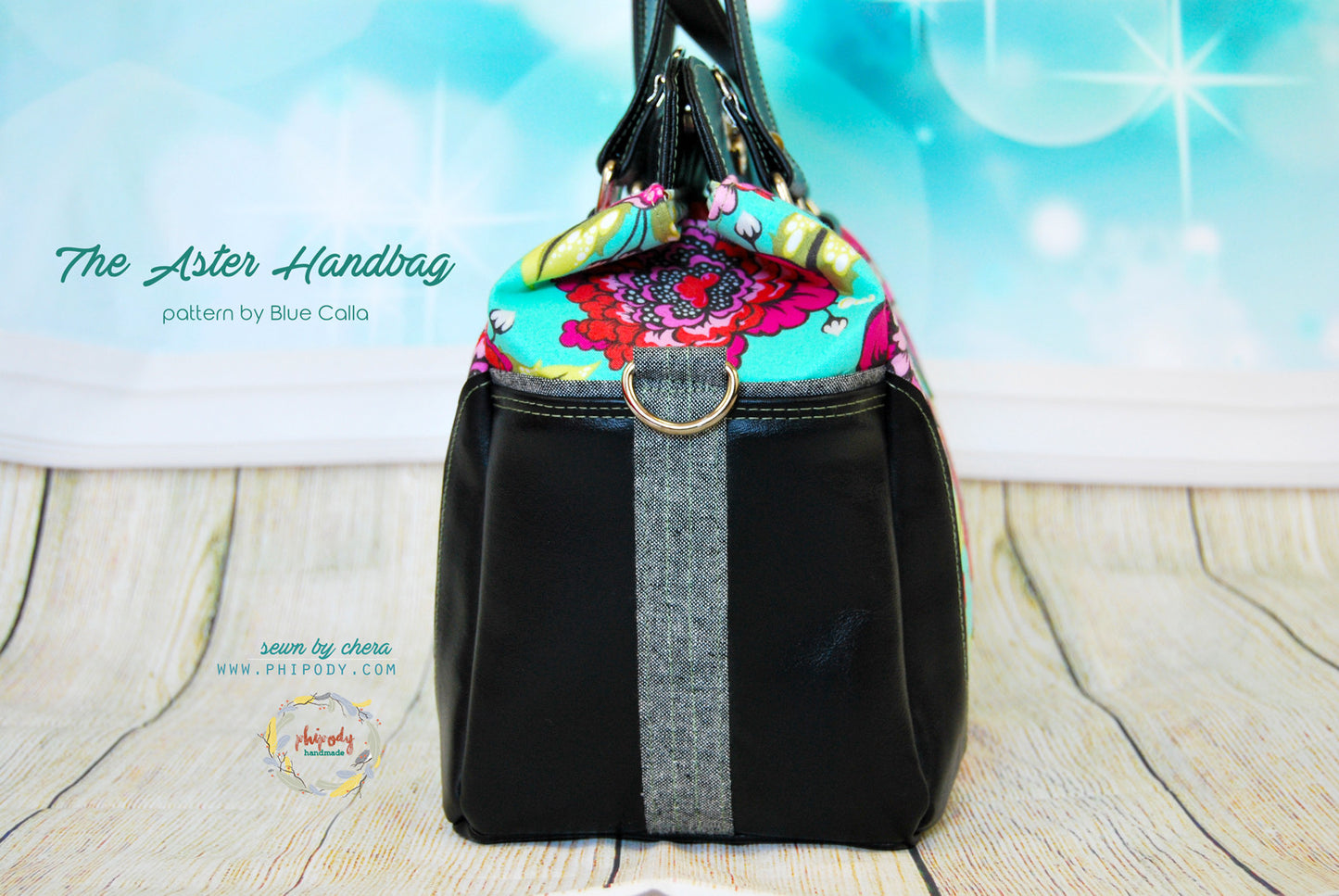 The Aster Handbag - PDF Sewing Pattern