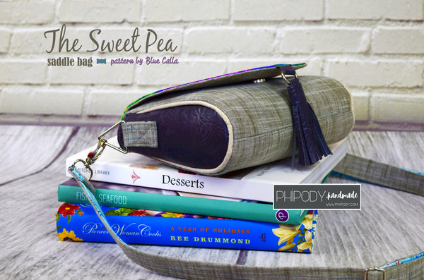 FREE The Sweet Pea Saddle Bag - PDF Sewing Pattern