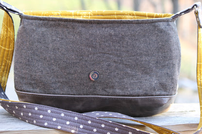 The Magnolia Mini Messenger - PDF Sewing Pattern