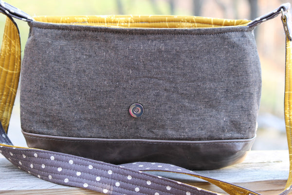 The Magnolia Mini Messenger - PDF Sewing Pattern