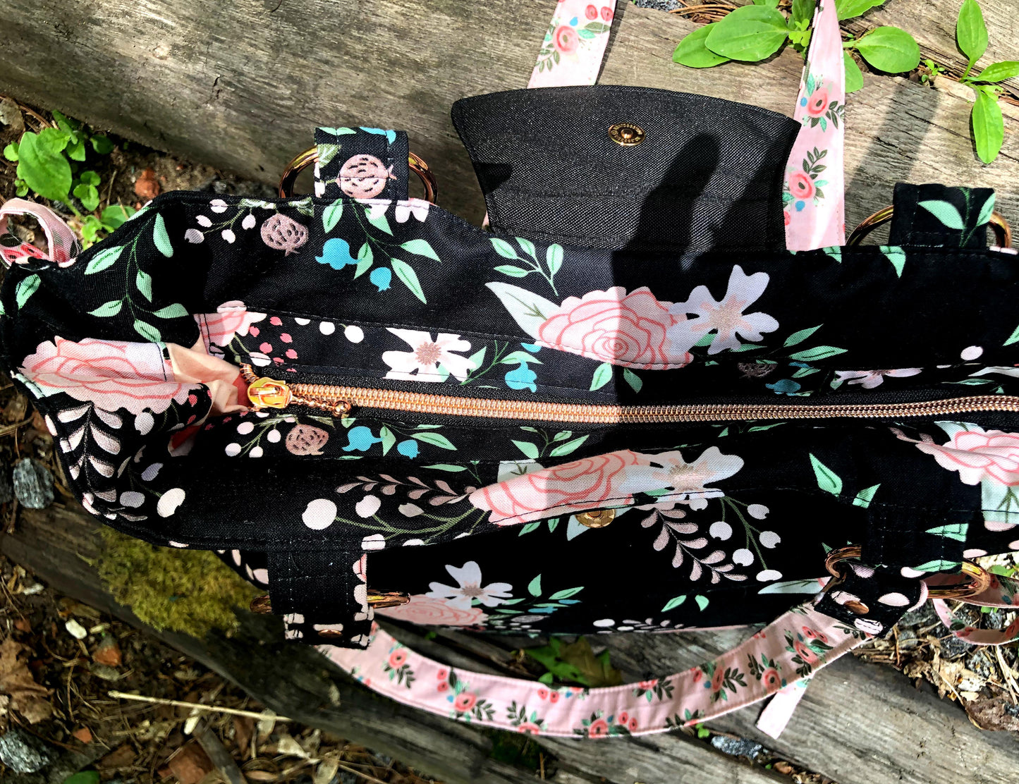 The Rose Gathered Shoulder Bag - PDF Sewing Pattern
