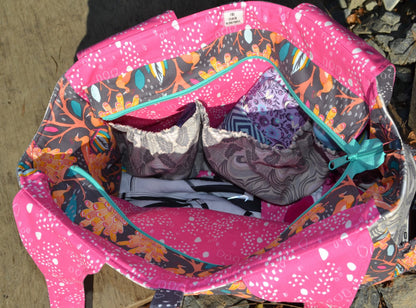 The Foxglove Bag - Fitness or Diaper bag - PDF Sewing Pattern