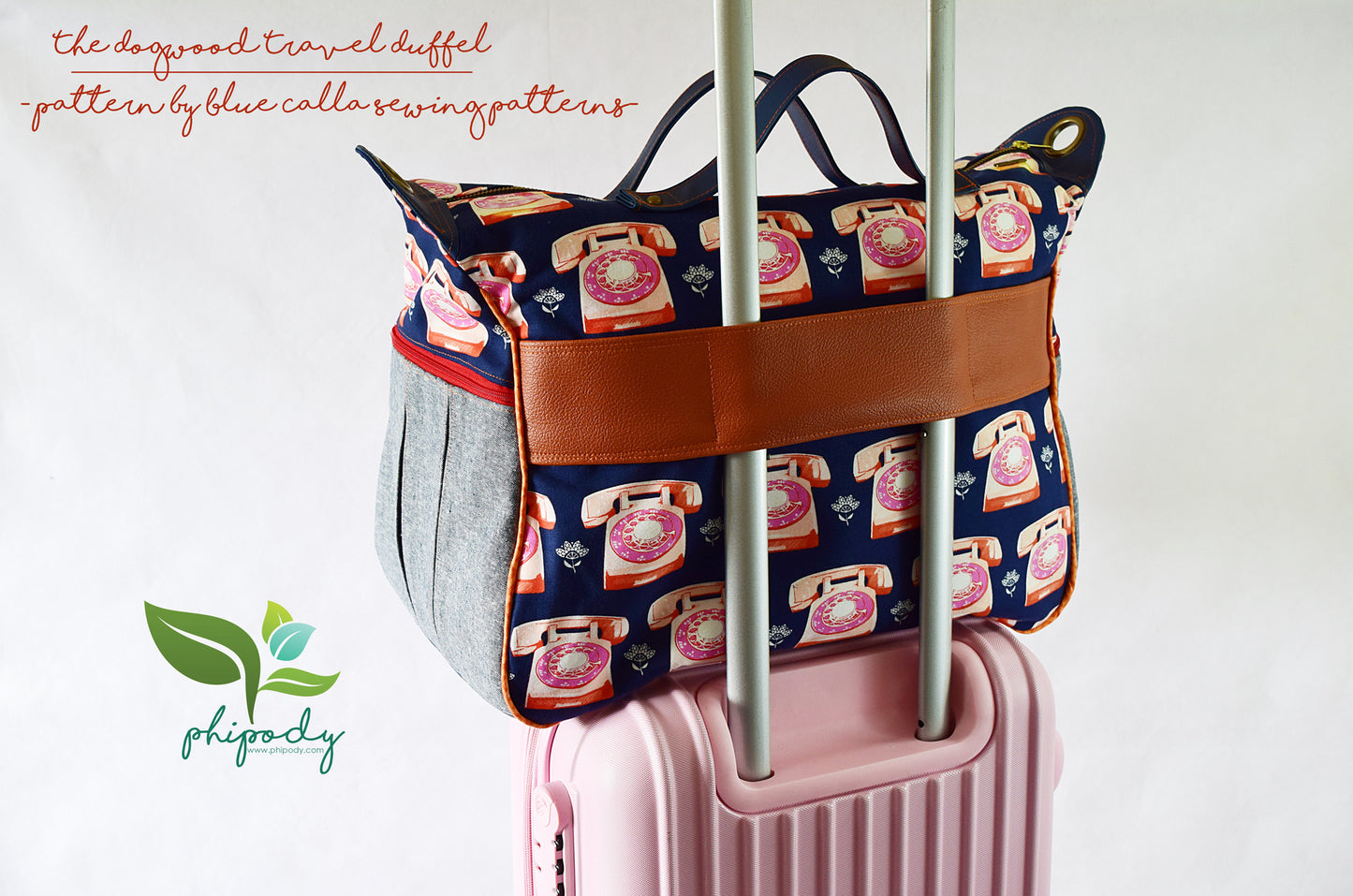 The Dogwood Travel Duffel Bag - PDF Sewing pattern