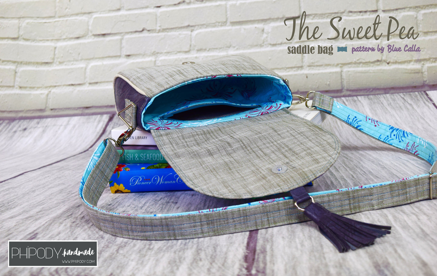 FREE The Sweet Pea Saddle Bag - PDF Sewing Pattern