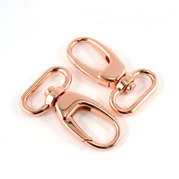 1" swivels (SET of 2) - Available in 5 metal finishes