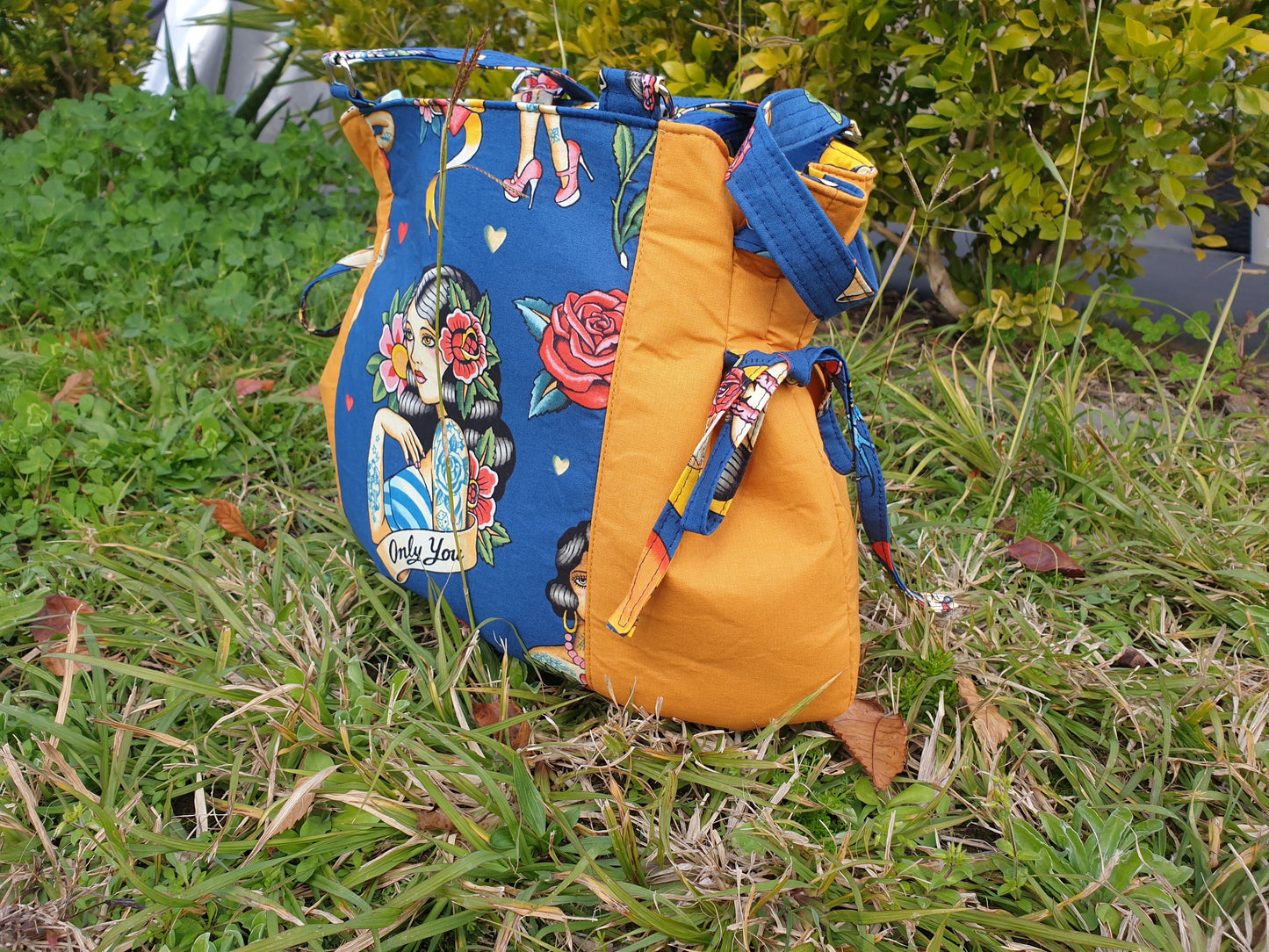 The Rose Gathered Shoulder Bag - PDF Sewing Pattern