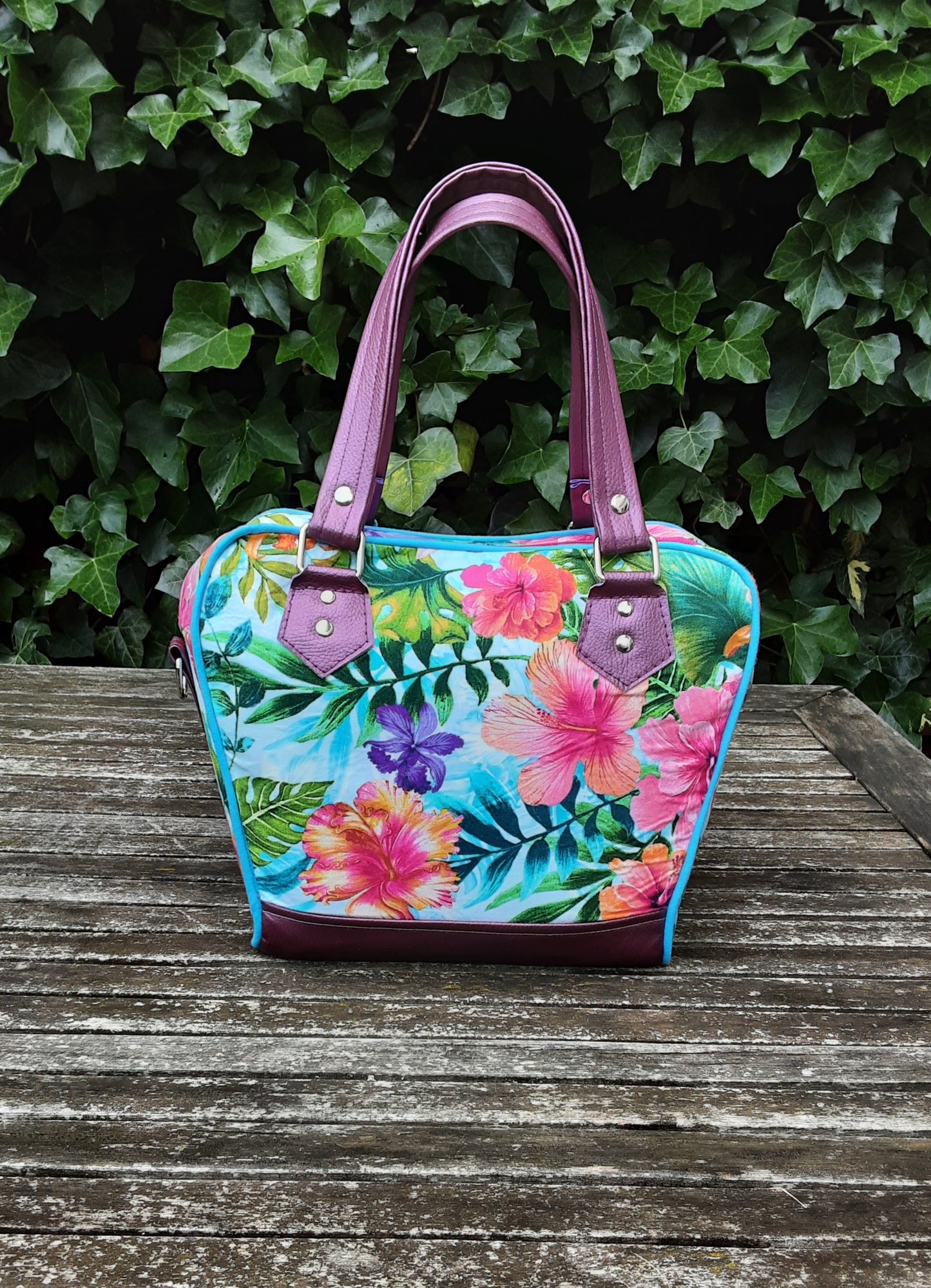 Coleus Bowler Bag - PDF sewing pattern