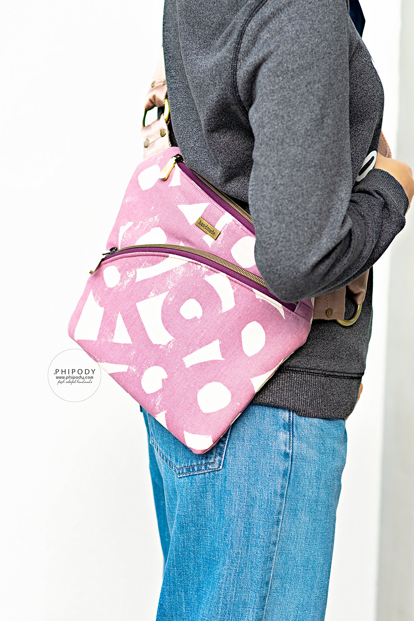 Foxtail Cross Body Sling - PDF Sewing Pattern