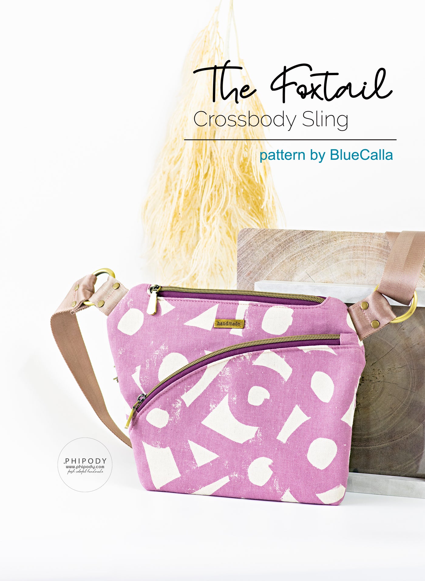 Foxtail Cross Body Sling - PDF Sewing Pattern