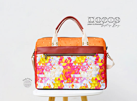 Lupin Laptop Bag - PDF sewing pattern