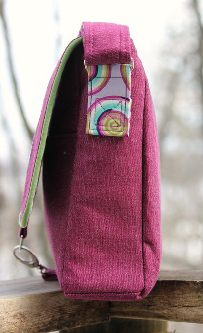 The Marigold iPad Messenger Bag - PDF Sewing Pattern