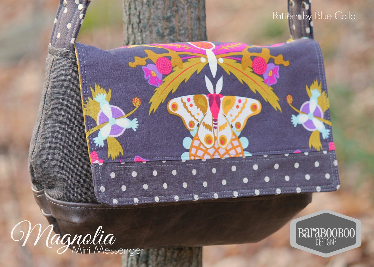 The Magnolia Mini Messenger - PDF Sewing Pattern