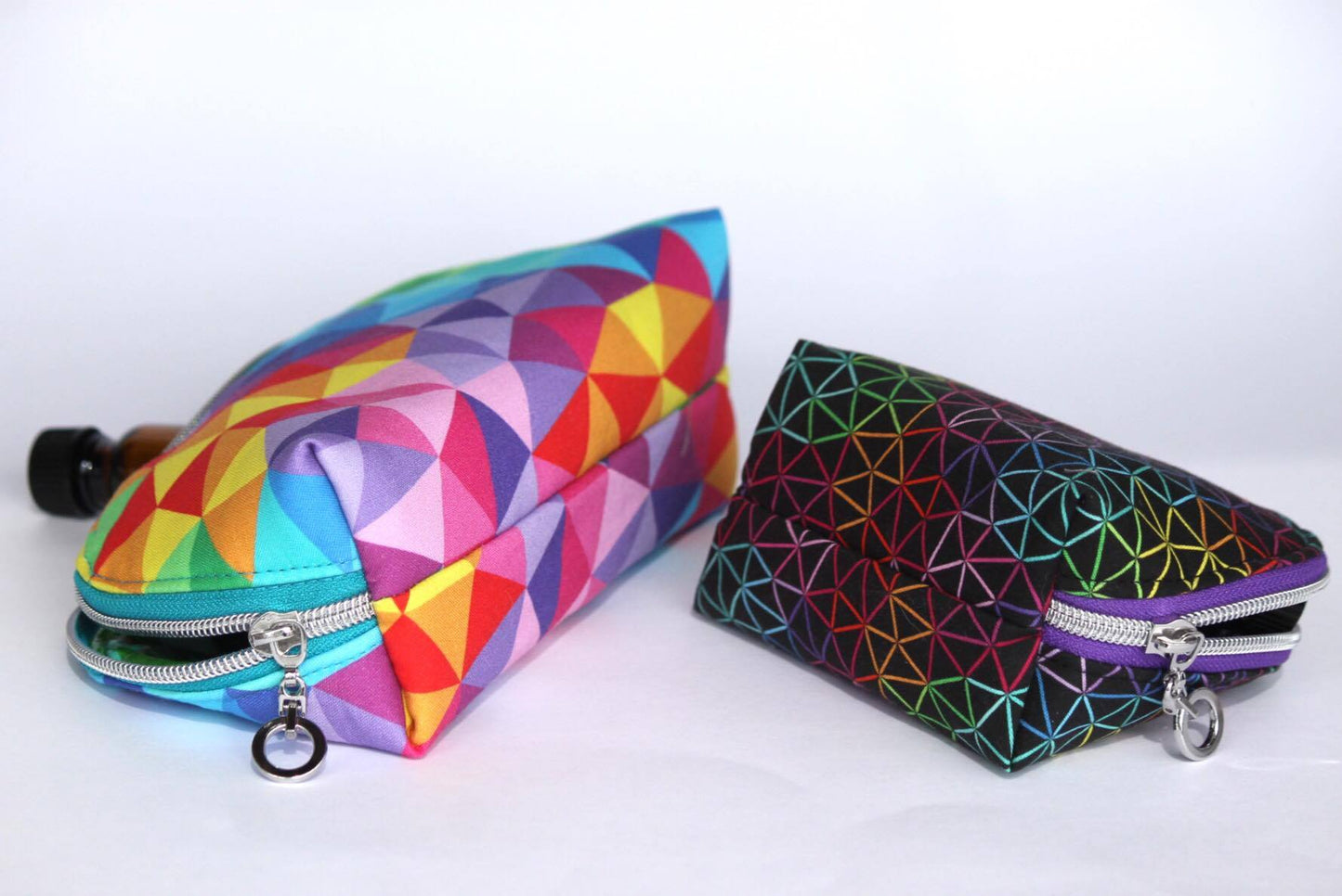 FREE The Crocus Oil Pouch in 2 sizes - PDF sewing pattern