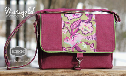 The Marigold iPad Messenger Bag - PDF Sewing Pattern