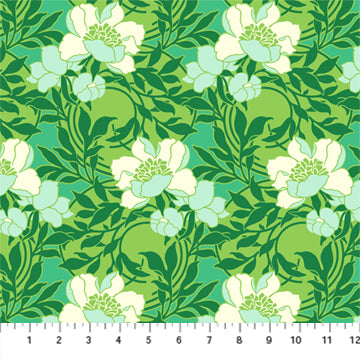 SALE True Kisses by Heather Bailey - Floral Kisses in Grass