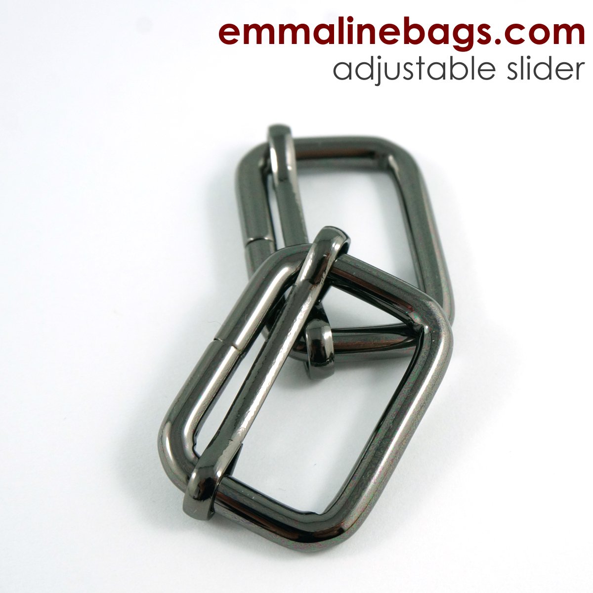 1" ADJUSTABLE SLIDERS (2 PACK) - Available in 5 metal finishes
