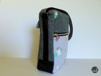 The Coneflower Cross Body bag - PDF Sewing pattern