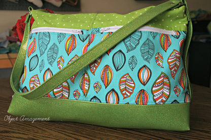 The Tansy Zippered Tote - PDF Sewing Pattern