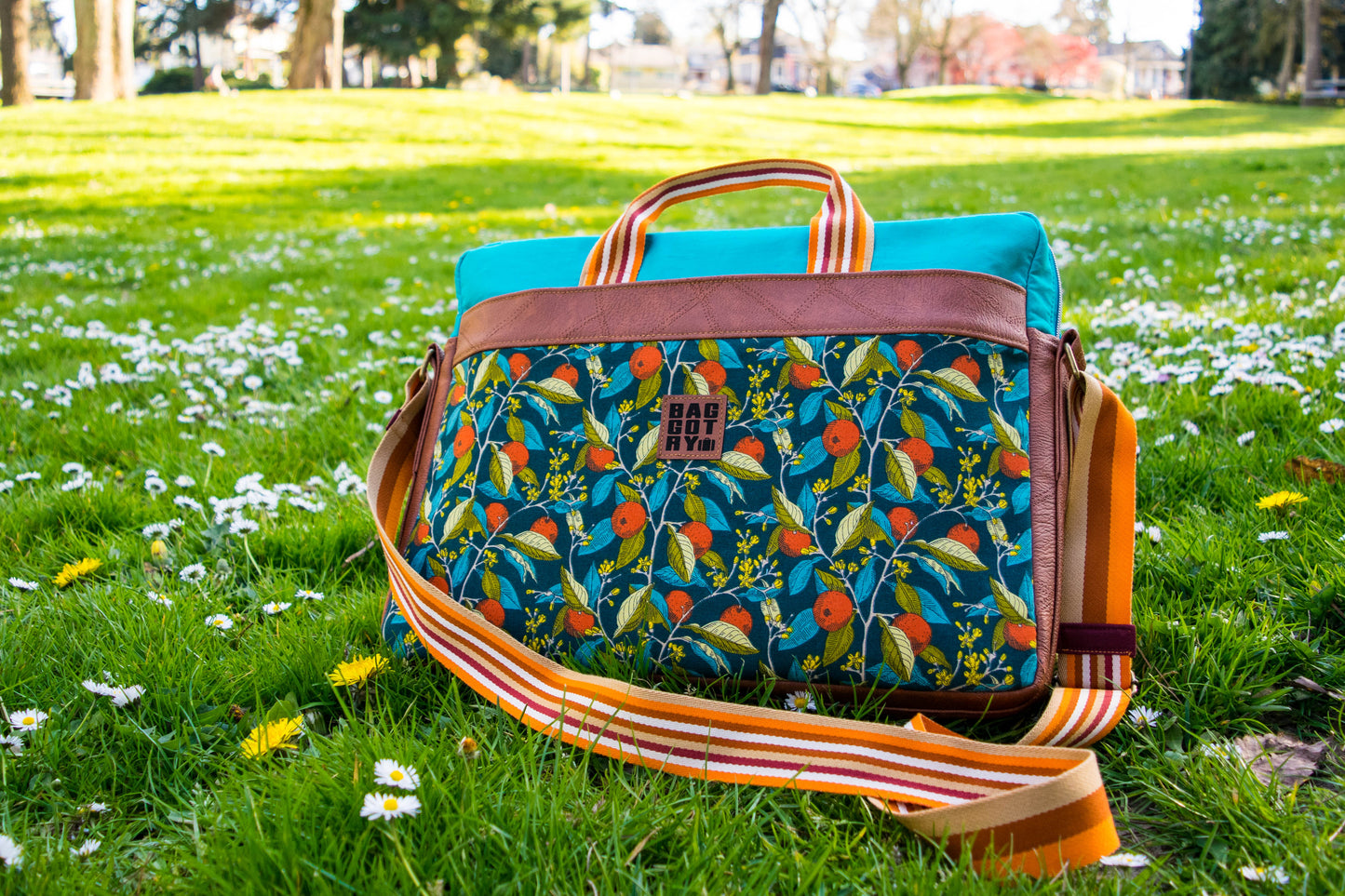 Lupin Laptop Bag - PDF sewing pattern