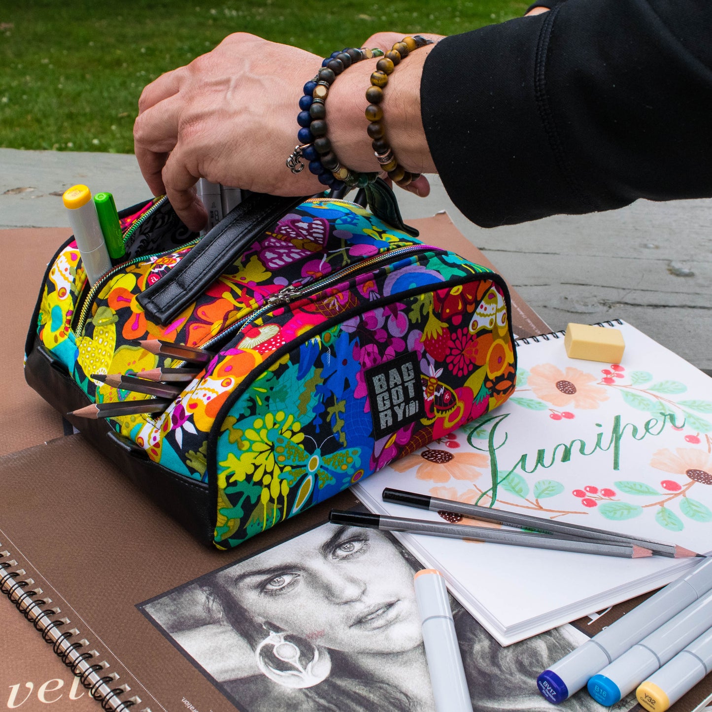 The Juniper Toiletry Bag - PDF Sewing Pattern