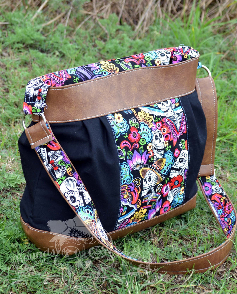 The Zinnia Zippered Panel Bag - PDF Sewing Pattern – Blue Calla Patterns