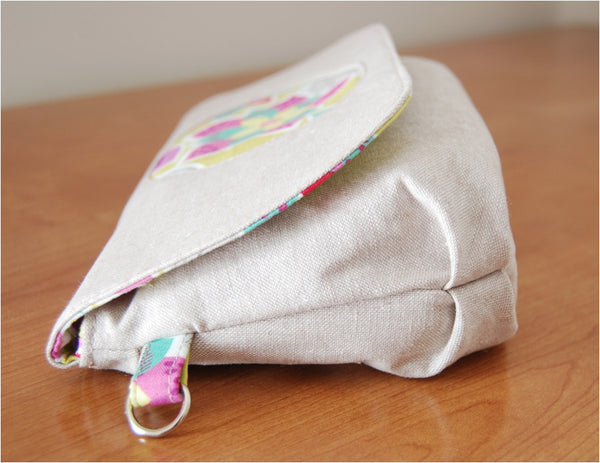 The Morning Glory Pouch - FREE PDF Sewing Pattern