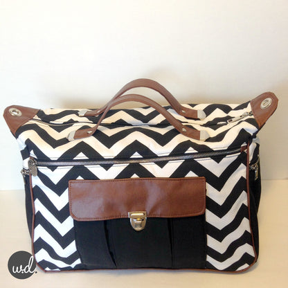 The Dogwood Travel Duffel Bag - PDF Sewing pattern