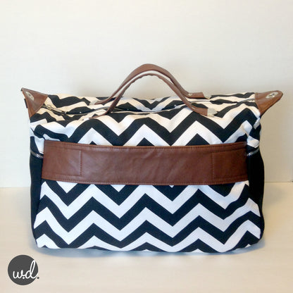 The Dogwood Travel Duffel Bag - PDF Sewing pattern