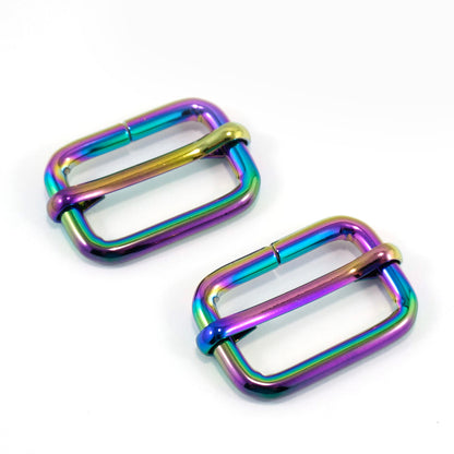 1" ADJUSTABLE SLIDERS (2 PACK) - Available in 5 metal finishes