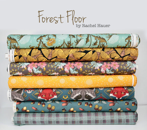 SALE - Forest Floor - Plaid in Gray