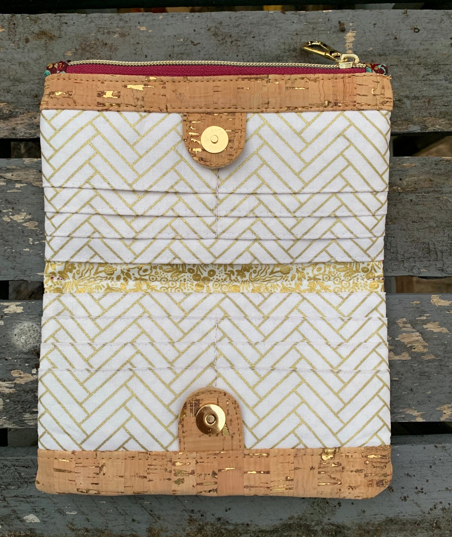 Winterberry Wallet - PDF sewing pattern