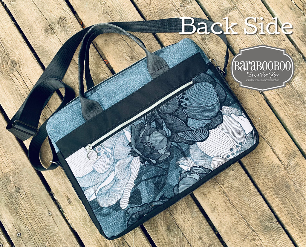 Lupin Laptop Bag - PDF sewing pattern – Blue Calla Patterns