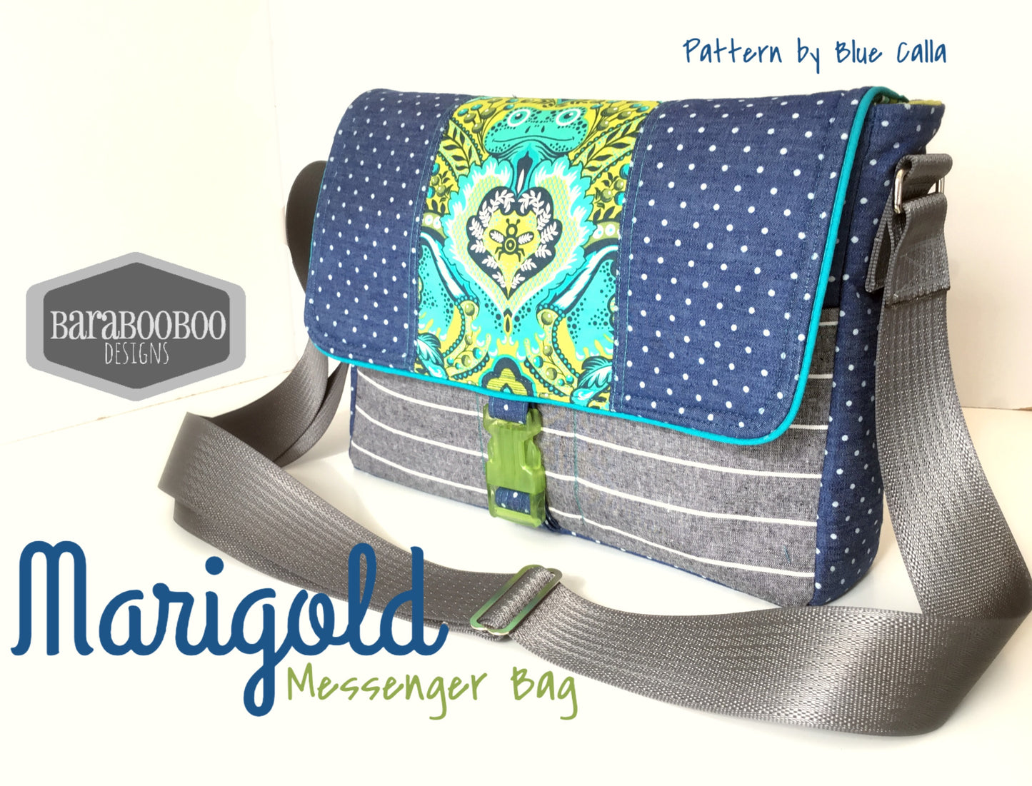 The Marigold iPad Messenger Bag - PDF Sewing Pattern