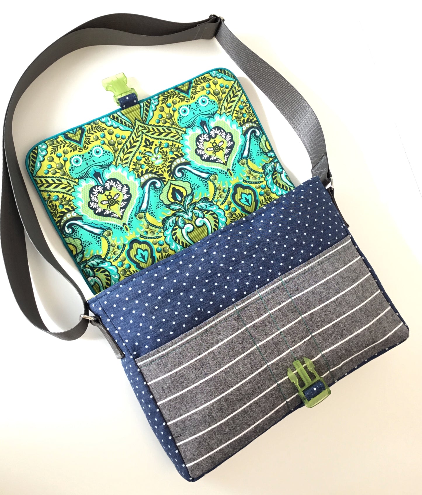 The Marigold iPad Messenger Bag - PDF Sewing Pattern