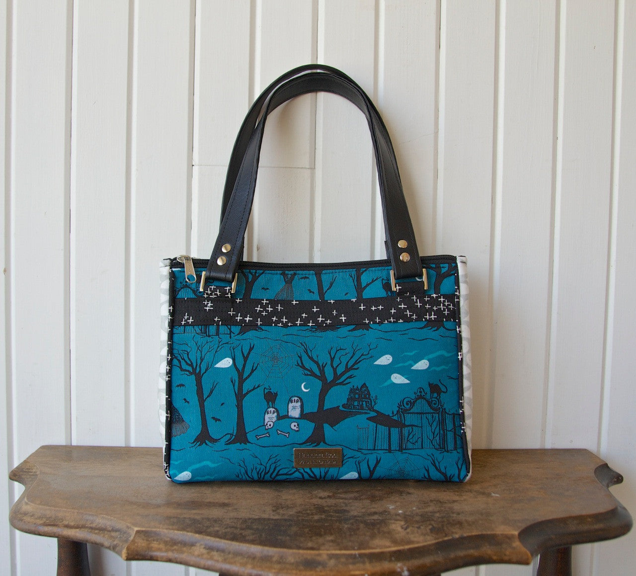 The Dandelion Double Zip Handbag - PDF Sewing Pattern