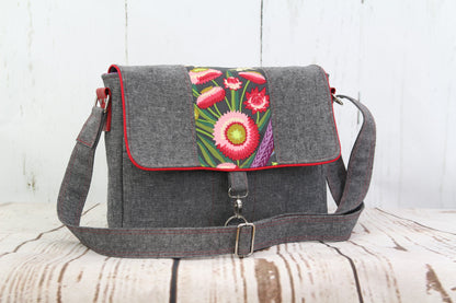 The Marigold iPad Messenger Bag - PDF Sewing Pattern