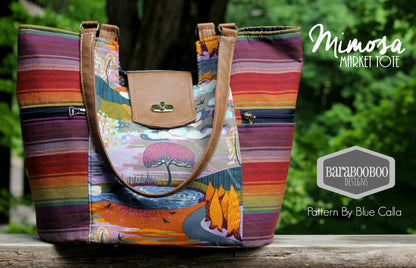 The Mimosa Market Tote - PDF Sewing Pattern