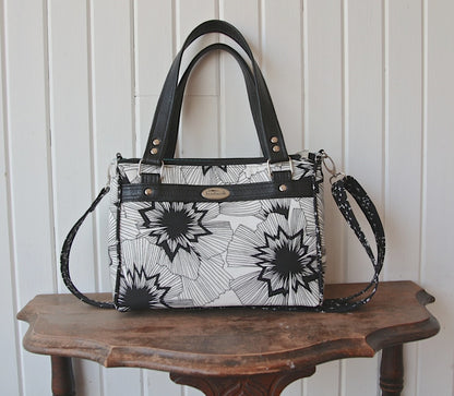 The Dandelion Double Zip Handbag - PDF Sewing Pattern